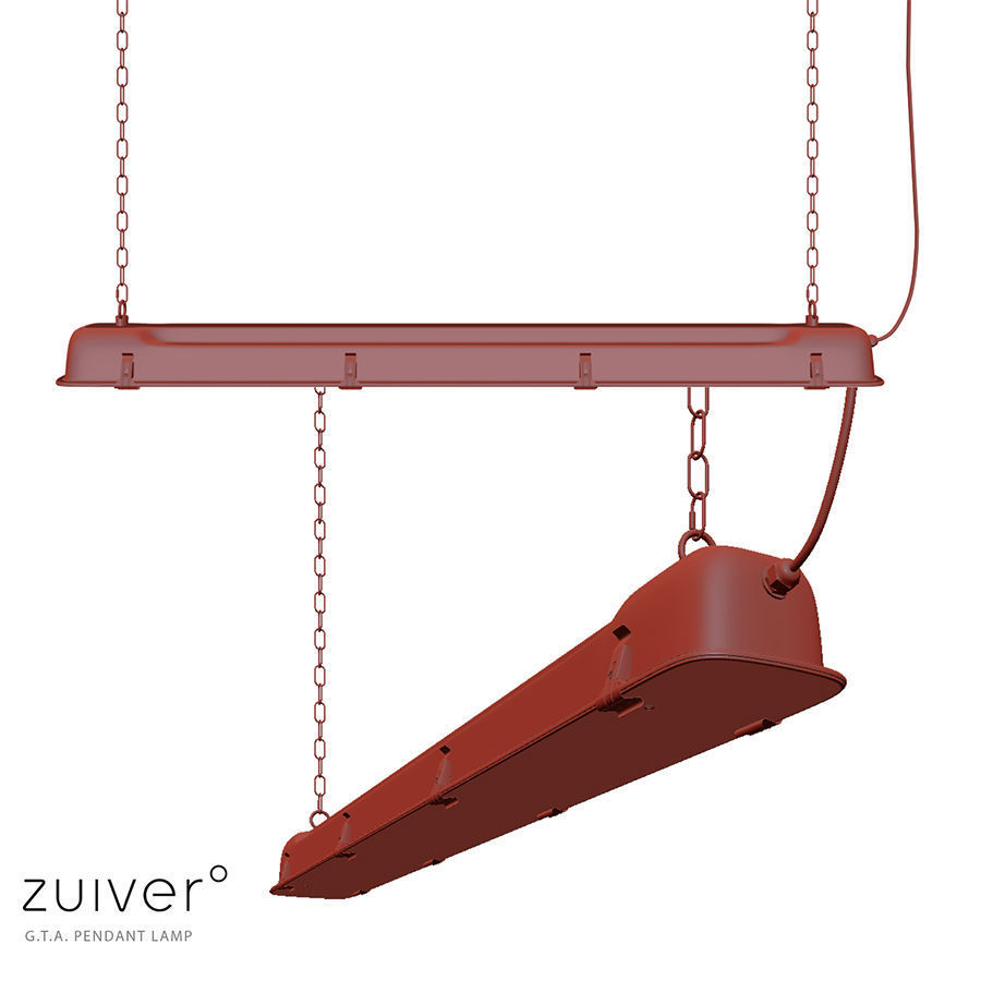 Zuiver GTA Pendant Lamp black 3D model_2