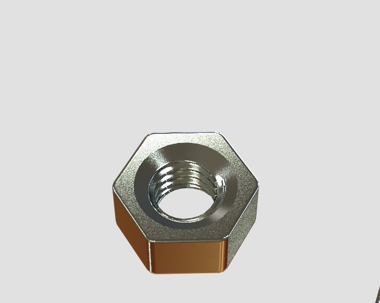 M3 Screws and Nuts Set 3D print model_28