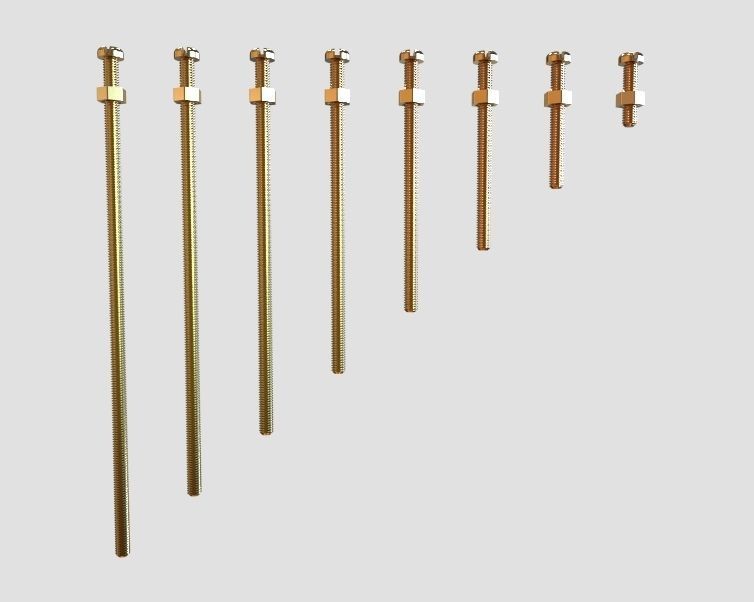 M3 Screws and Nuts Set 3D print model_15