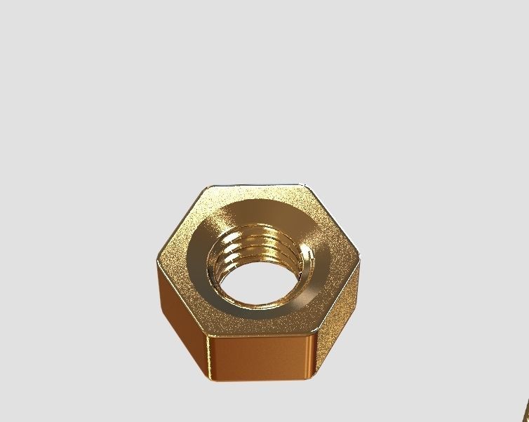 M3 Screws and Nuts Set 3D print model_29