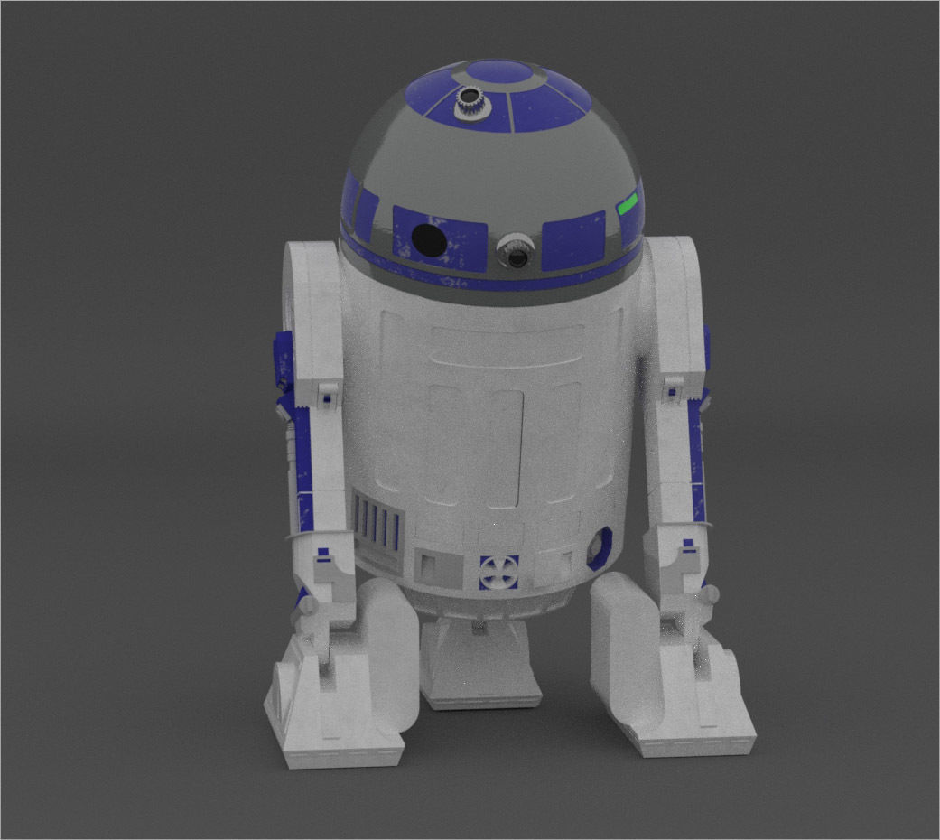Droids v2 3D model_26
