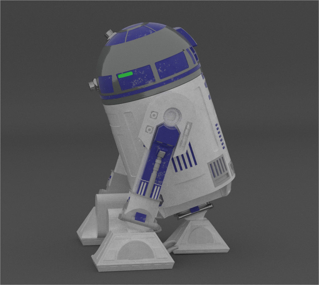 Droids v2 3D model_25