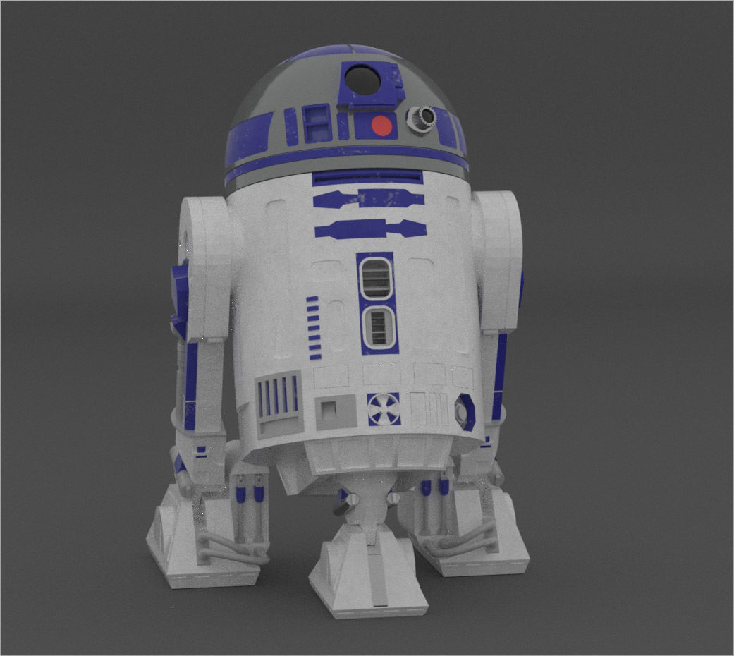 Droids v2 3D model_24