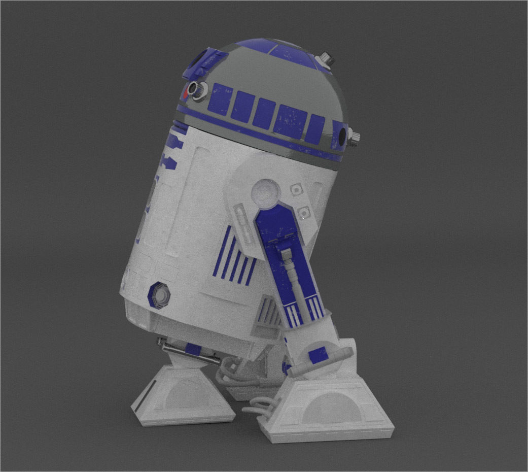 Droids v2 3D model_23