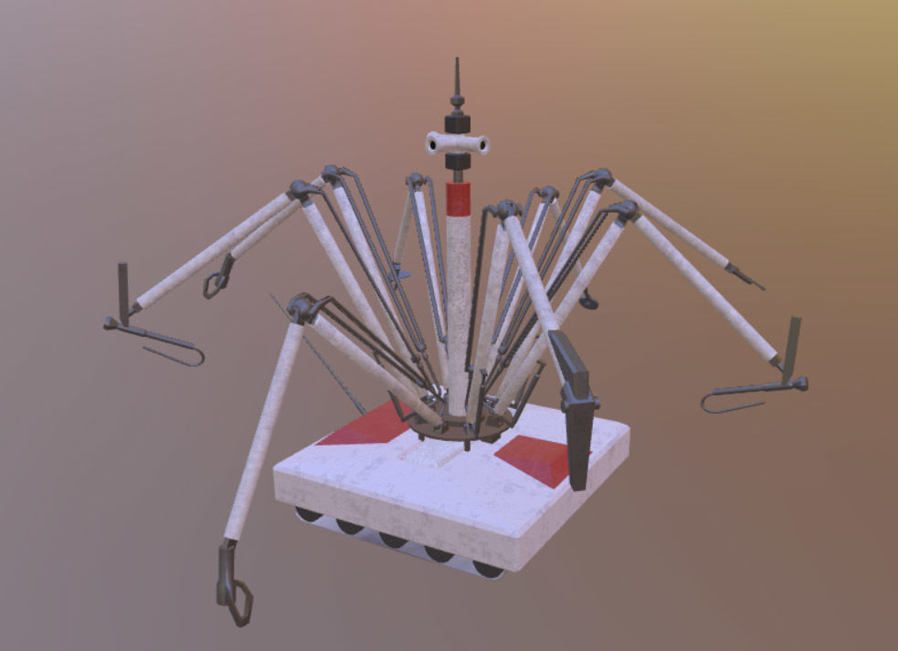 Droids v2 3D model_1