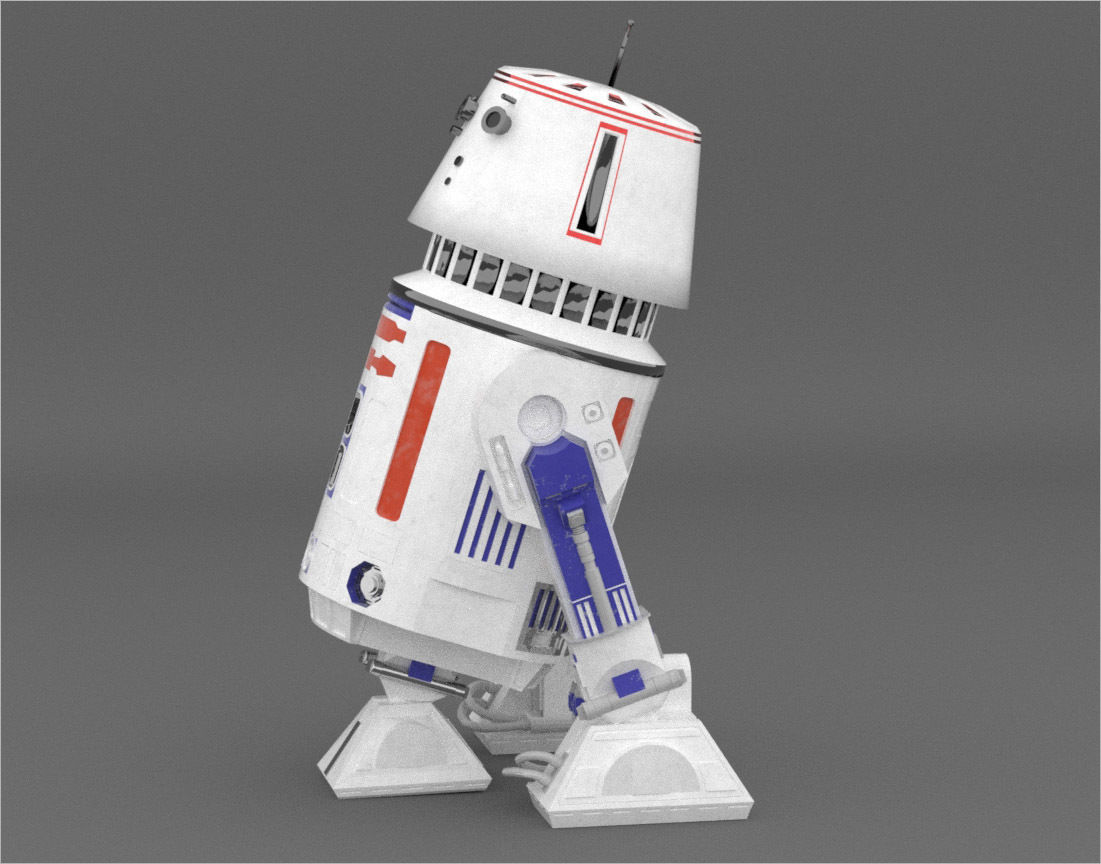 Droids v2 3D model_29