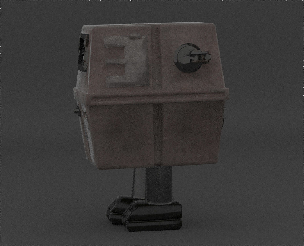 Droids v2 3D model_12