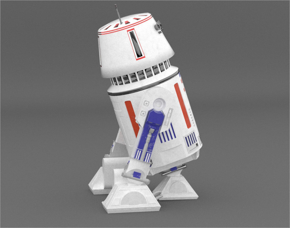 Droids v2 3D model_31