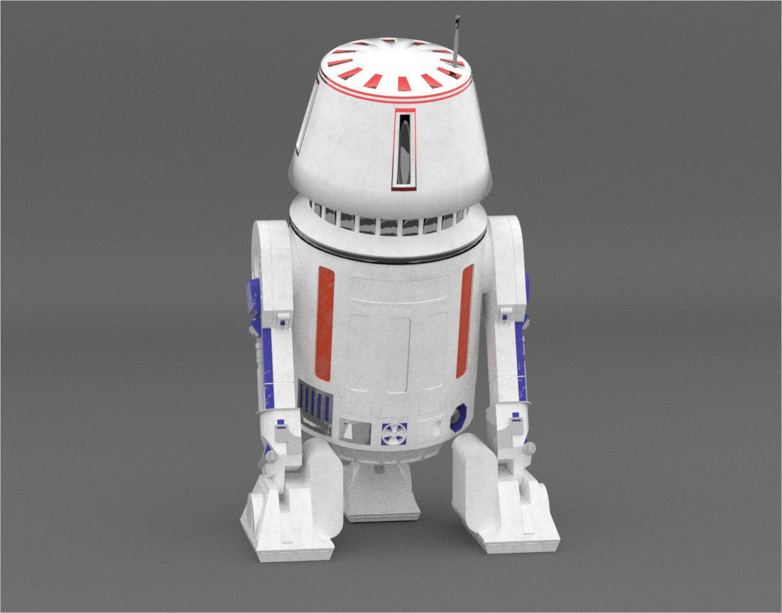 Droids v2 3D model_32
