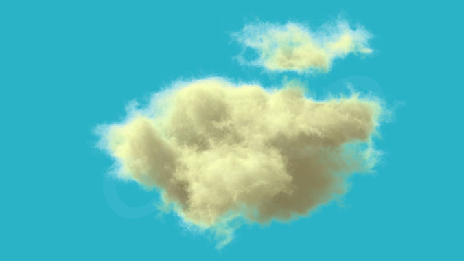 FumeFX CLOUDS 3D model