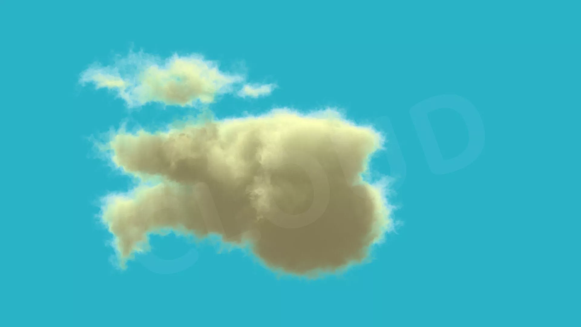 FumeFX CLOUDS 3D model