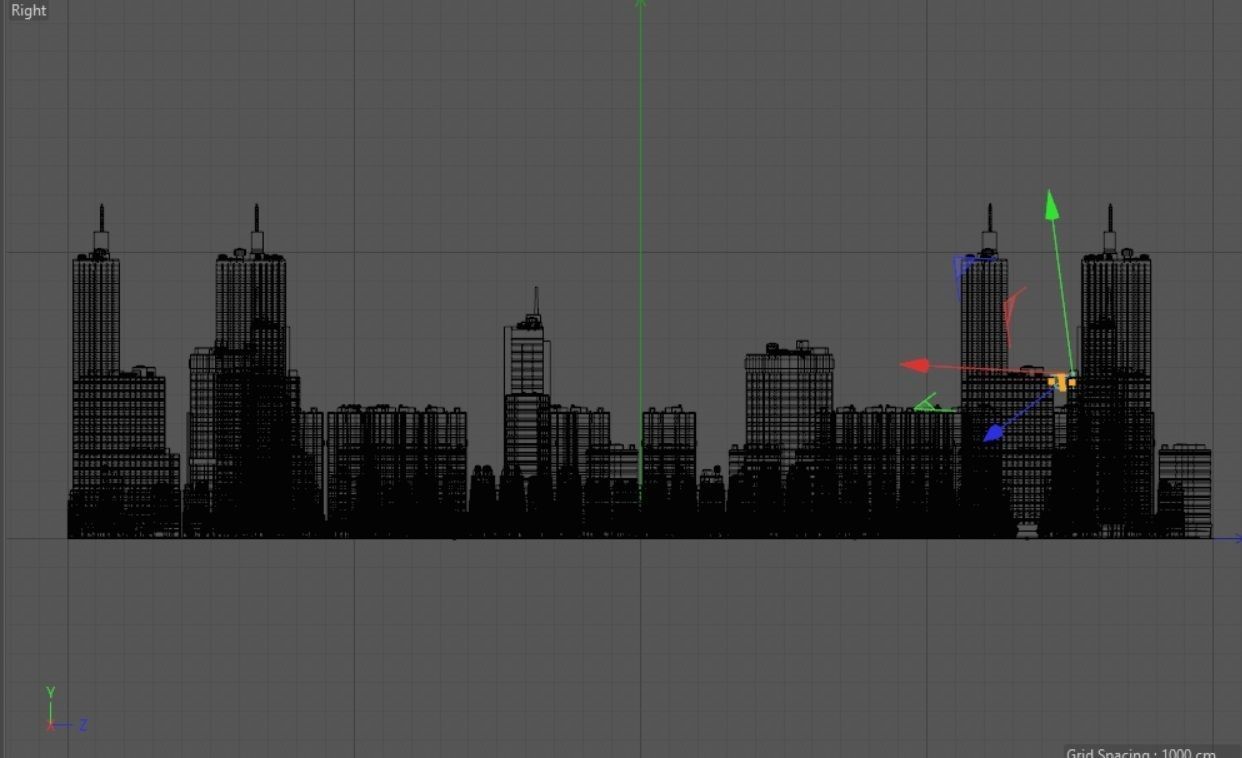 City large scale  3D model_2