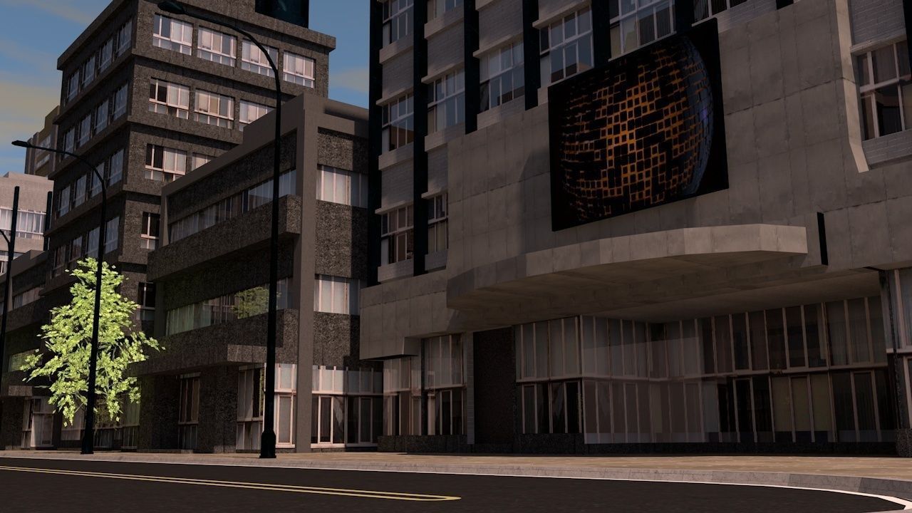 City large scale  3D model_1