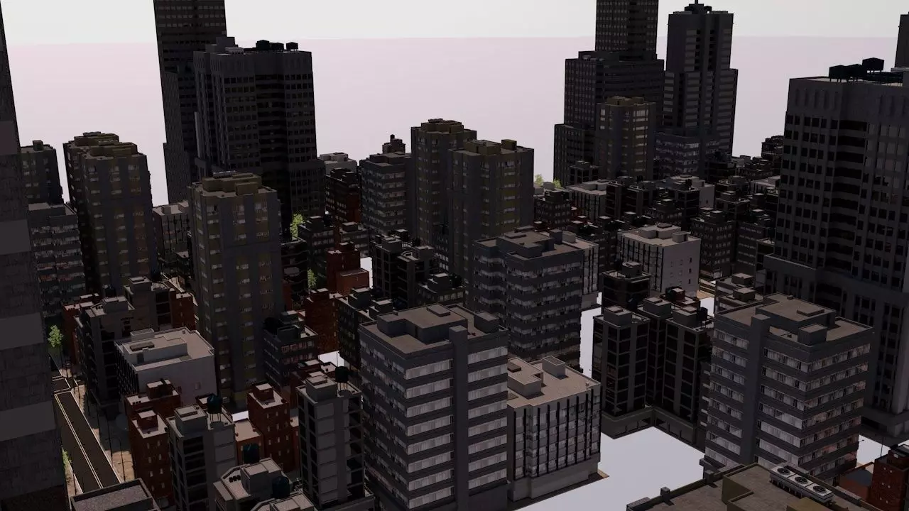 City large scale  3D model_0