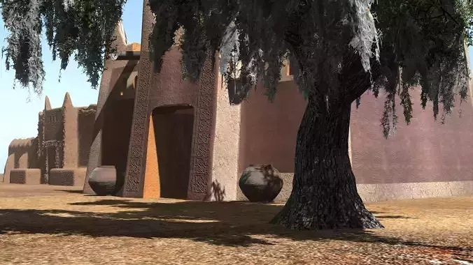 African Savannah Buildings