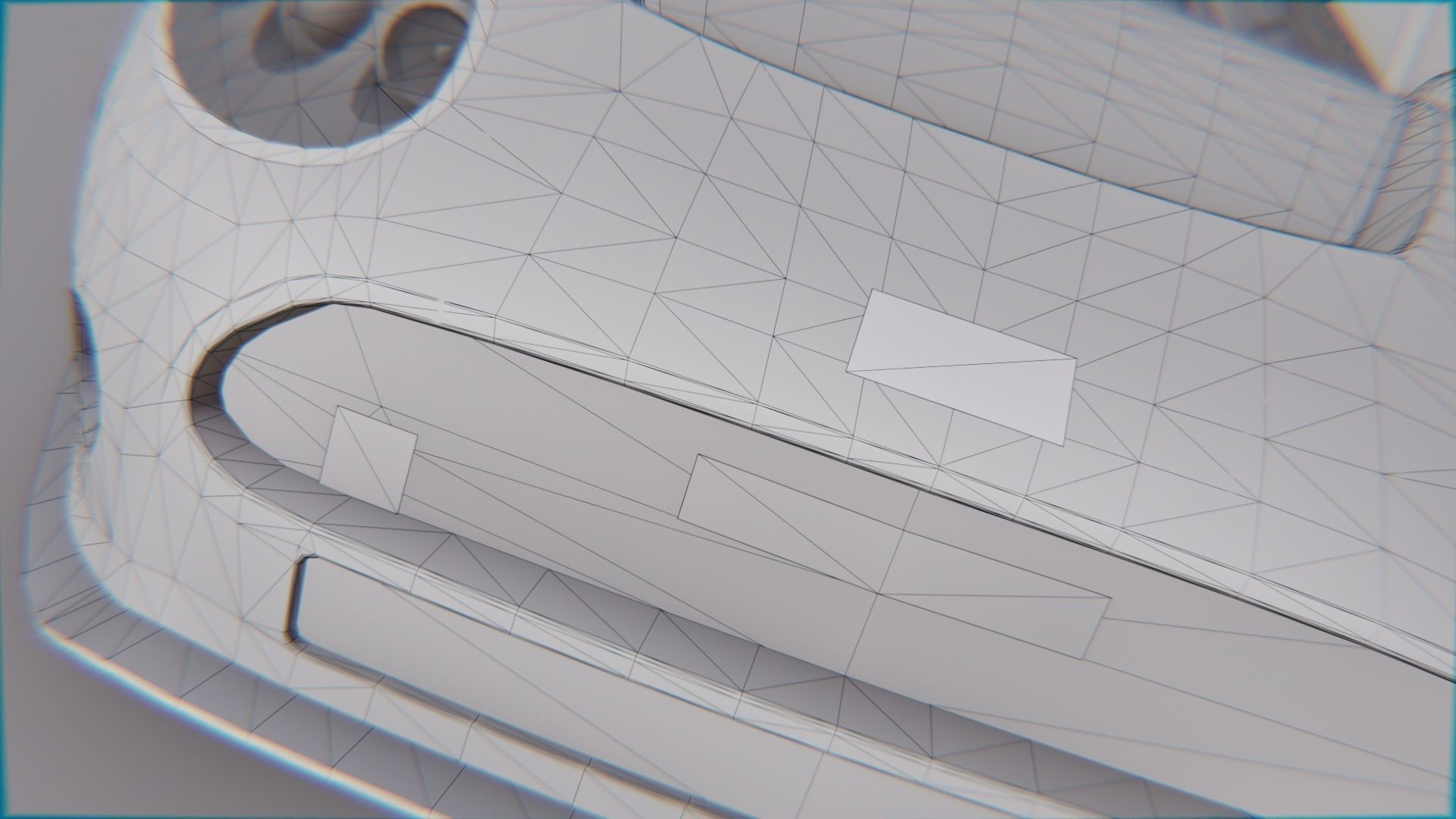 Spyker C8 Laviolette Low-poly 3D model_22