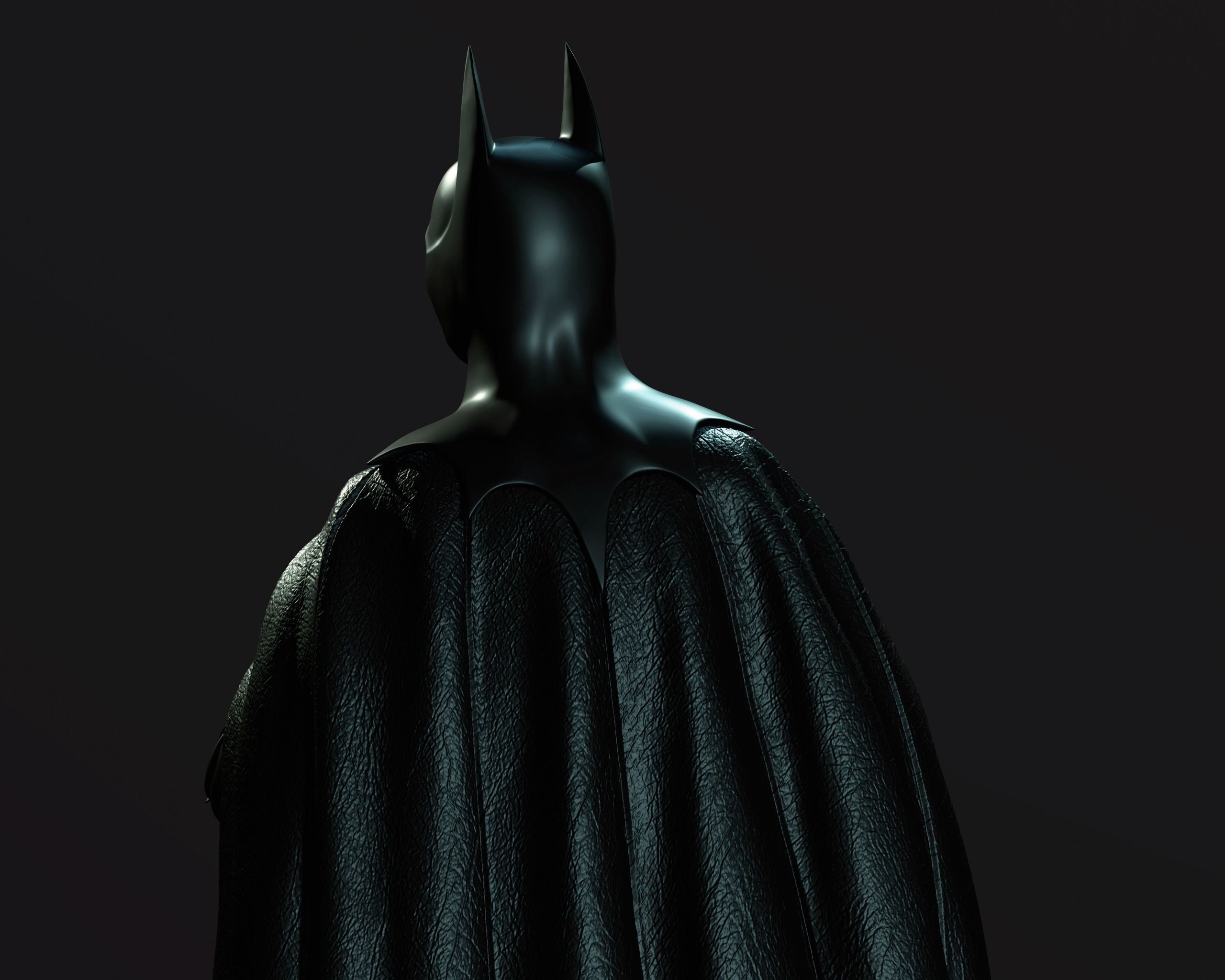 BATMAN 1989 Michael keaton 3D print model_8
