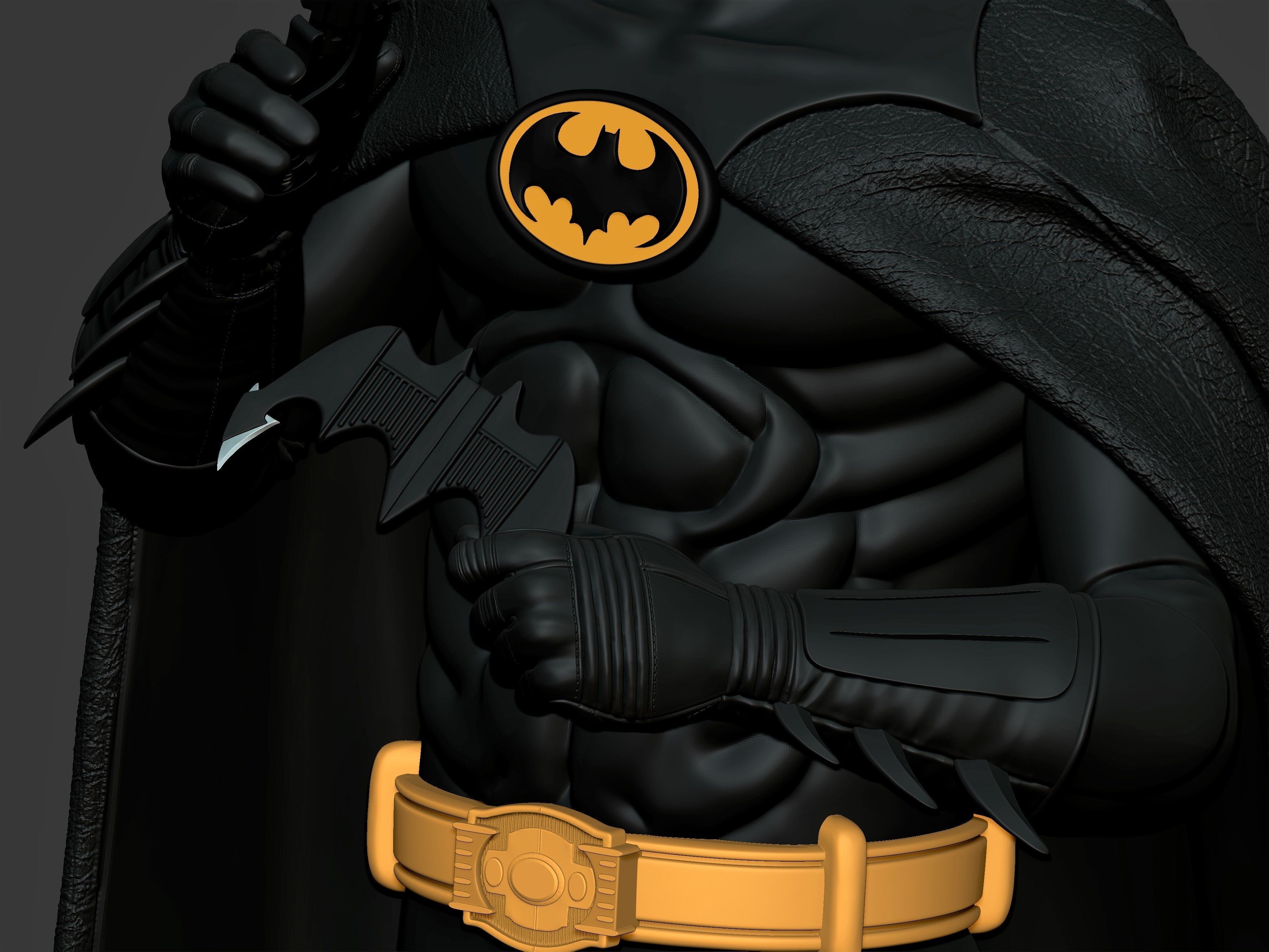 BATMAN 1989 Michael keaton 3D print model_31