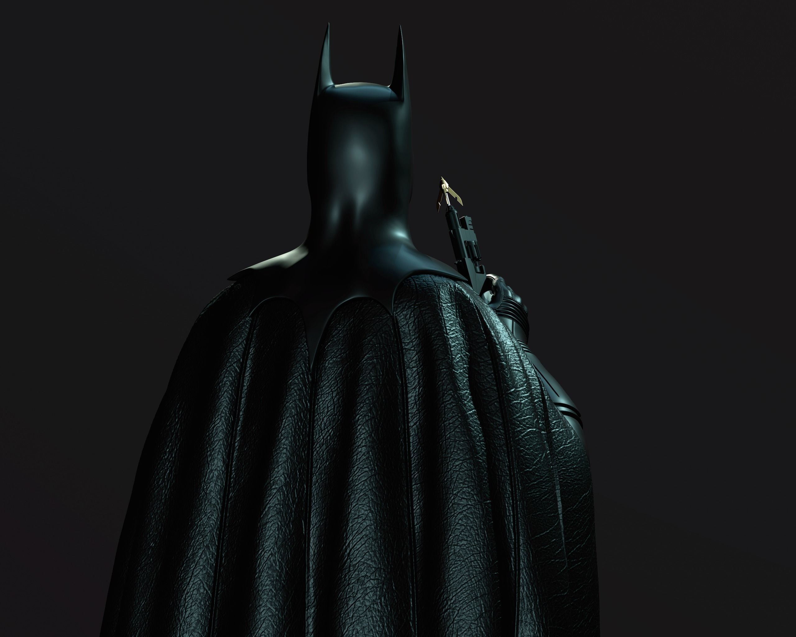 BATMAN 1989 Michael keaton 3D print model_7