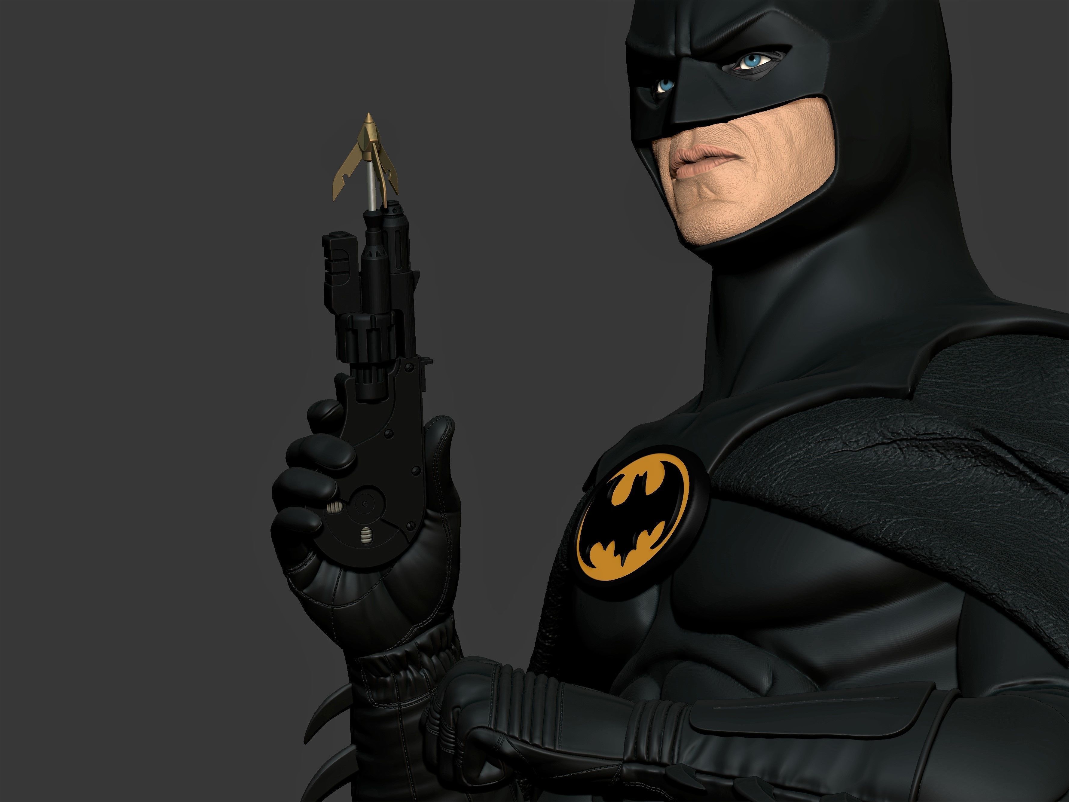 BATMAN 1989 Michael keaton 3D print model_30