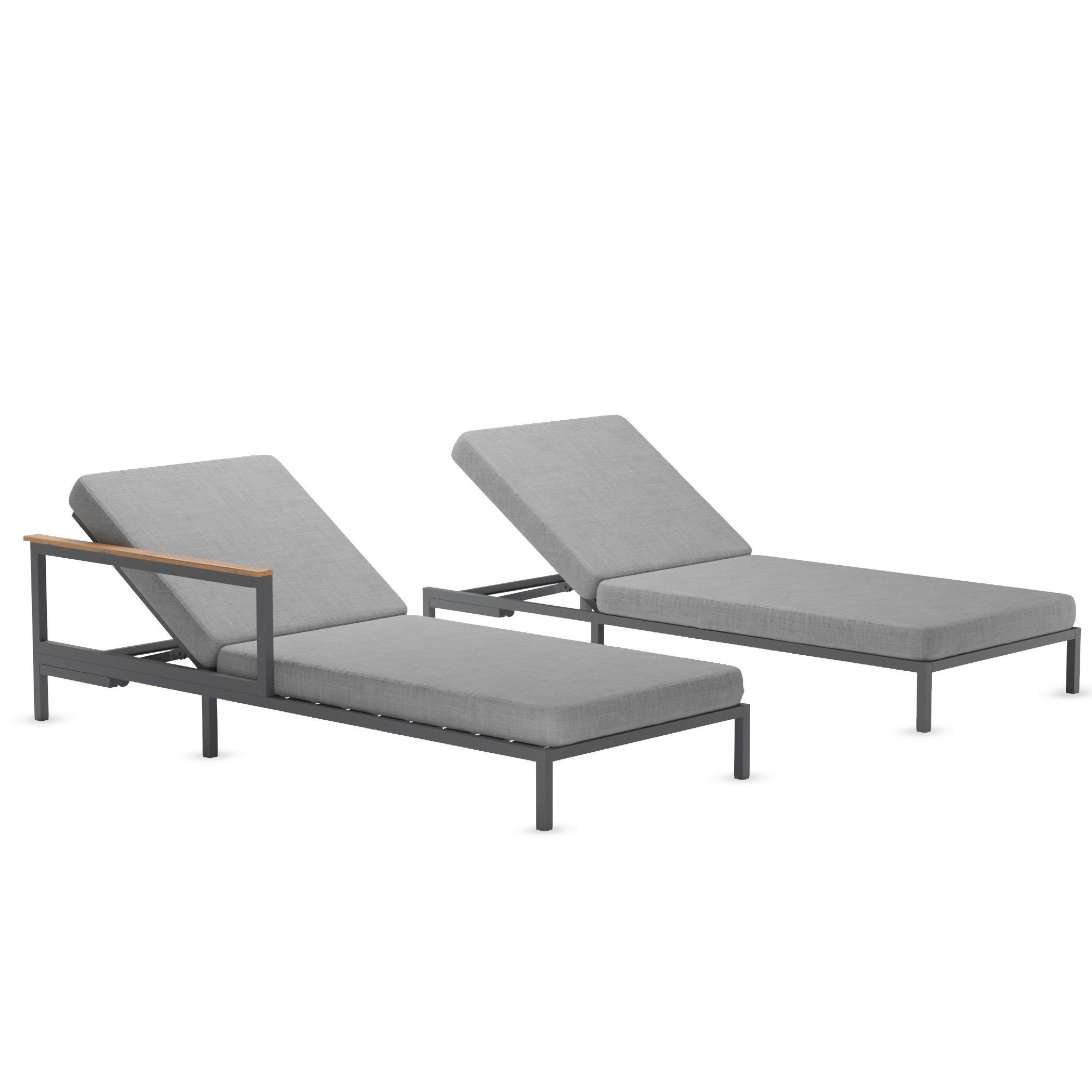 Boconcept Chaise-Lounge Rome  3D model_3