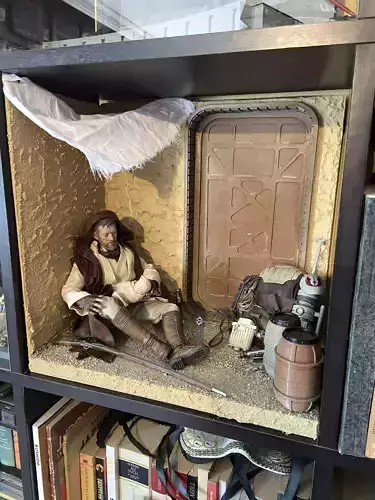 STAR WARS TATOOINE MODULAR DIORAMA 3D print model