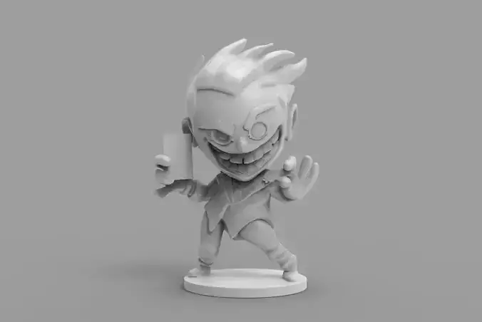 Chibi Joker 3D PRINTING DIORAMA