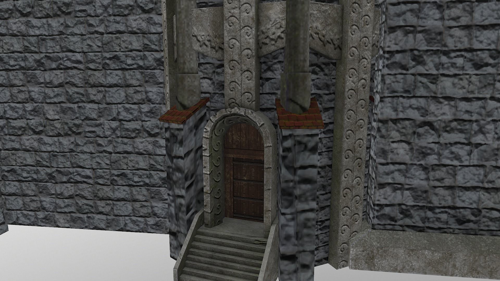  Castle Wall Level 15 3D model_15