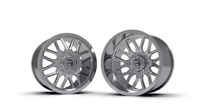 FUEL DUALLY WHEELS FF66D FRONT AND REAR 3D print model
