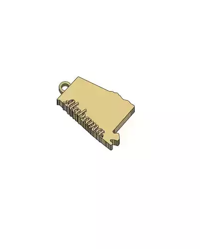 Alabama Charm 3D print model