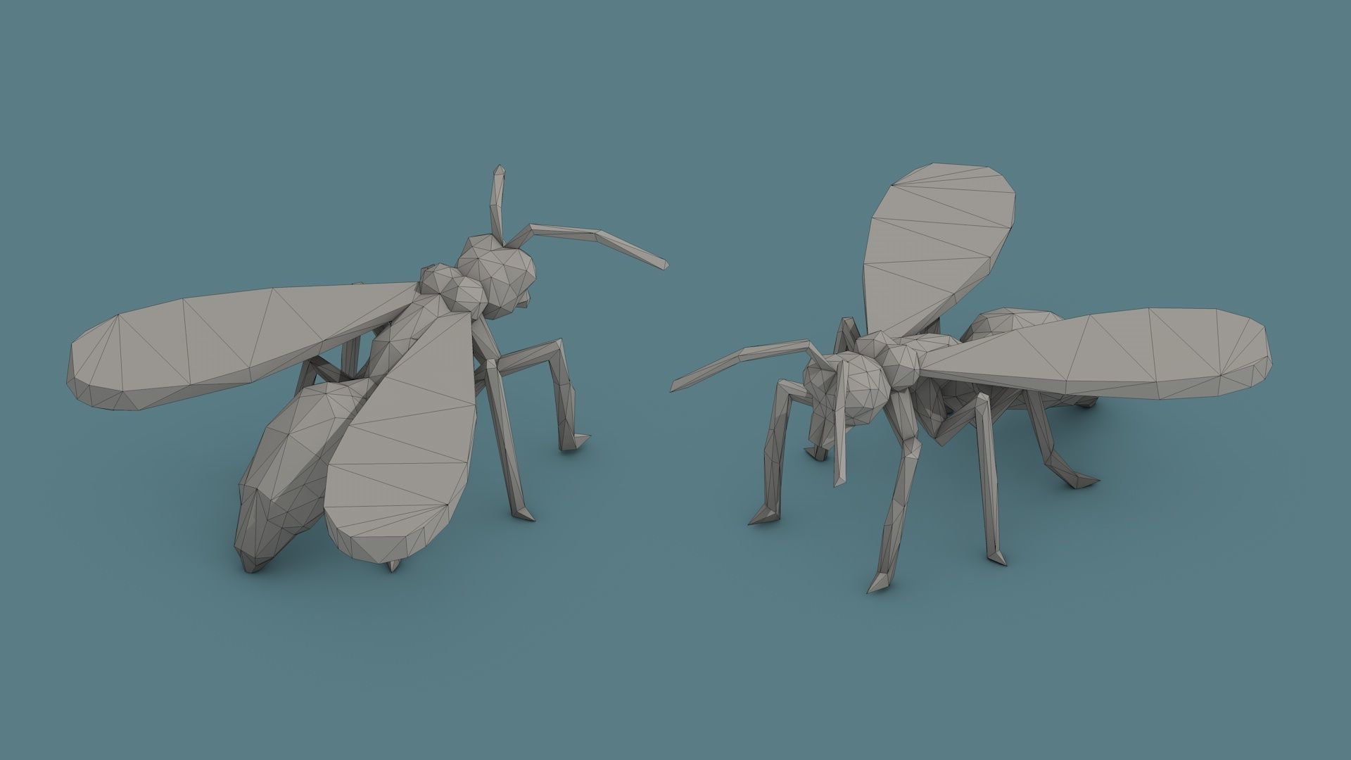 Low Poly Animal Pack 01 Isometric Icon Low-poly 3D model_45