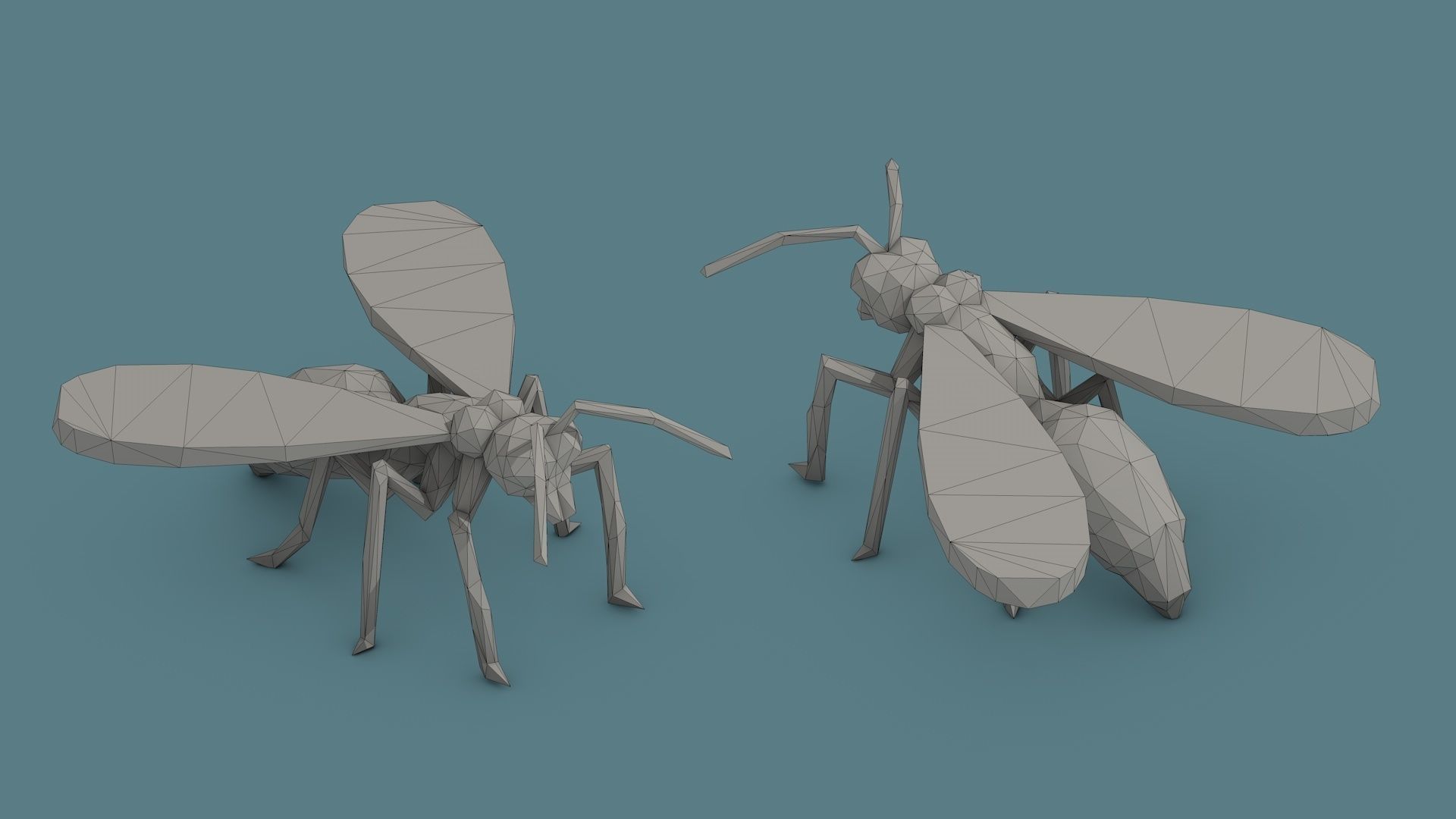 Low Poly Animal Pack 01 Isometric Icon Low-poly 3D model_43