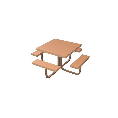 Park Table v1 001 Low-poly 3D model