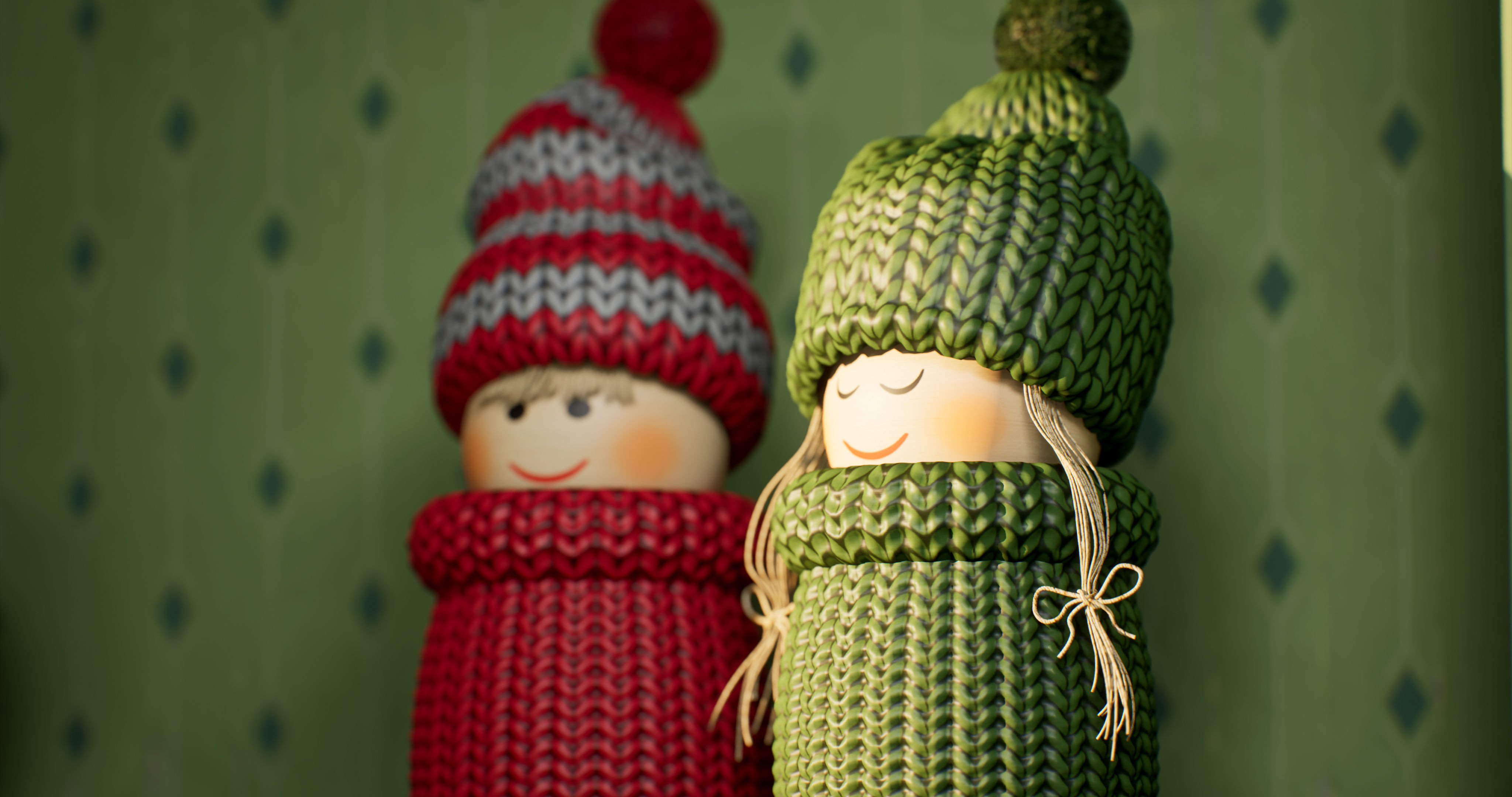 American Interior  3D model_9