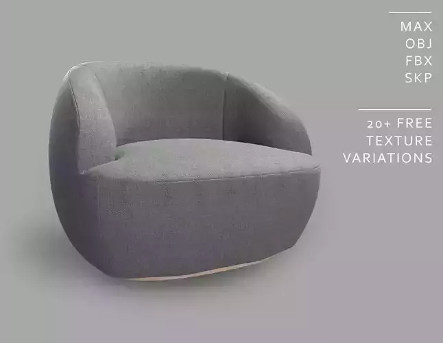 Little Big Giant Relaxing Minimalism Armchair - A012