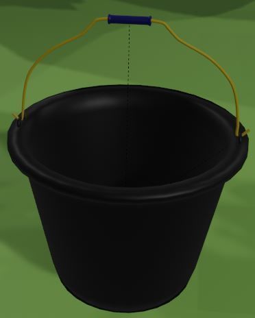 A Cartoon Clothesline and Environment 3D model_3