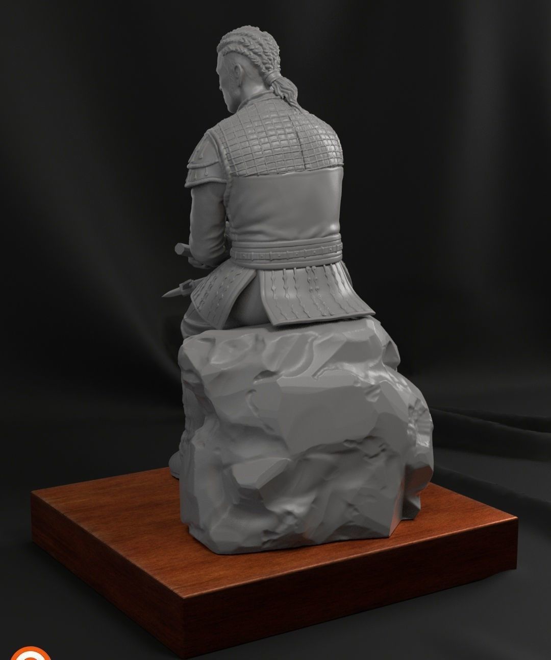 IVAR THE BONELESS 3D print model_2