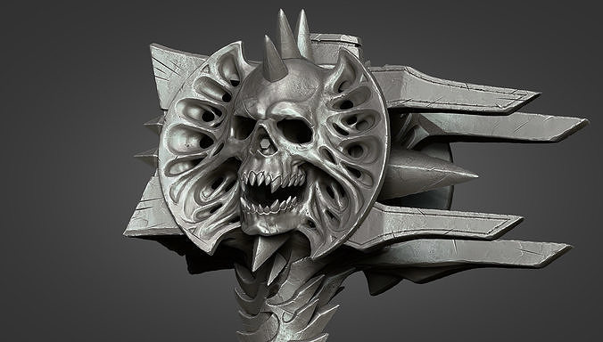 Bolvars Hammer for Cosplay 3D print model