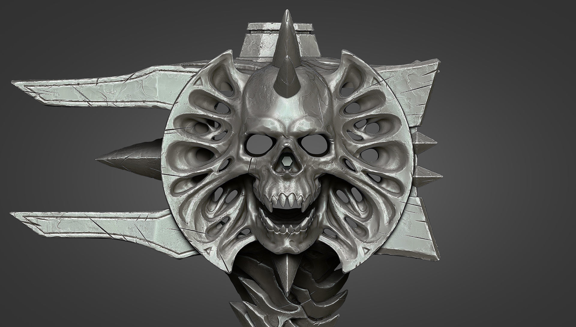 Bolvars Hammer for Cosplay 3D print model_2