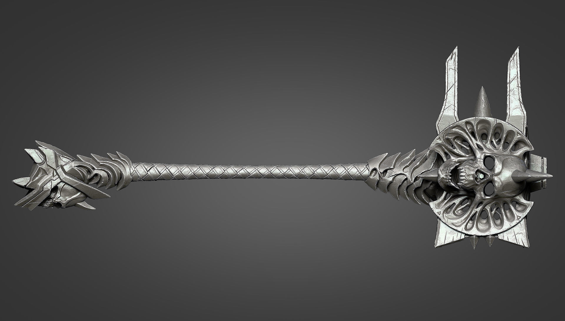 Bolvars Hammer for Cosplay 3D print model_4