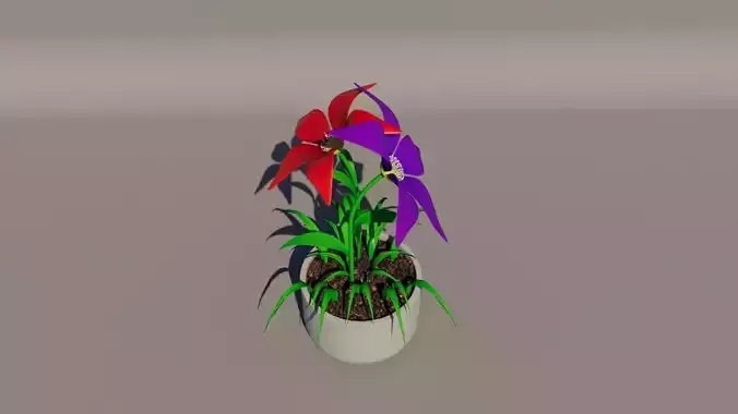 3DFlowerToonTextured
