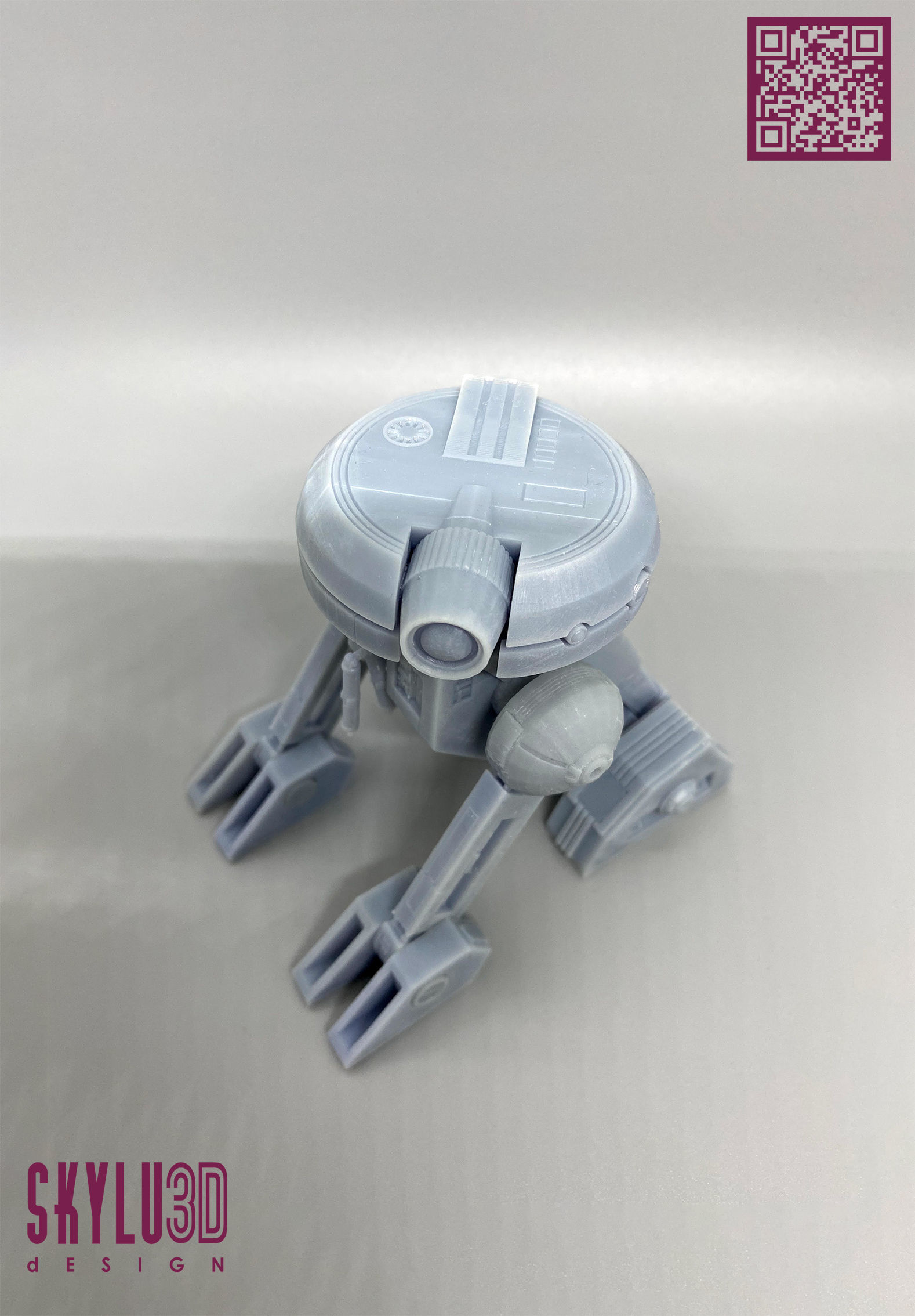 T3-M4 Droid One12 Scale - KOTOR 3D print model_3