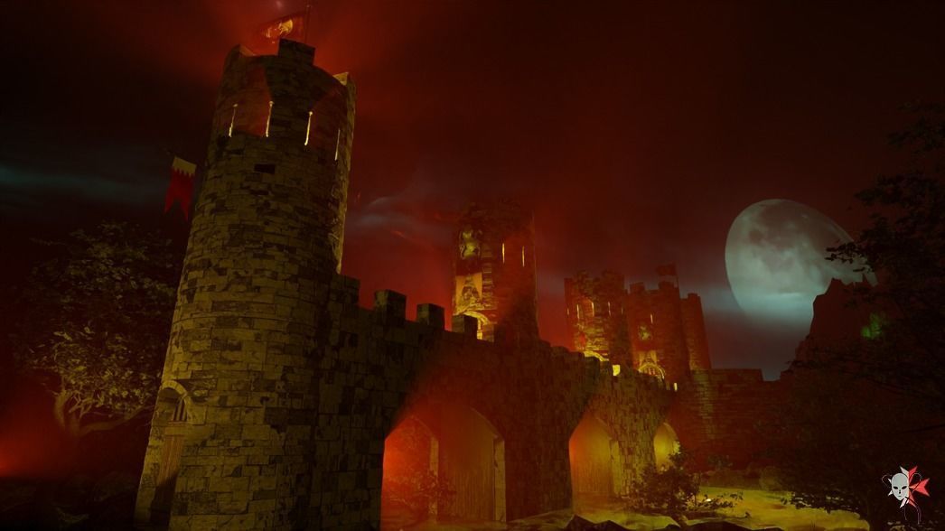 Castles and Ruined Castles Mega Kitbash Set 211 parts 3D model_9