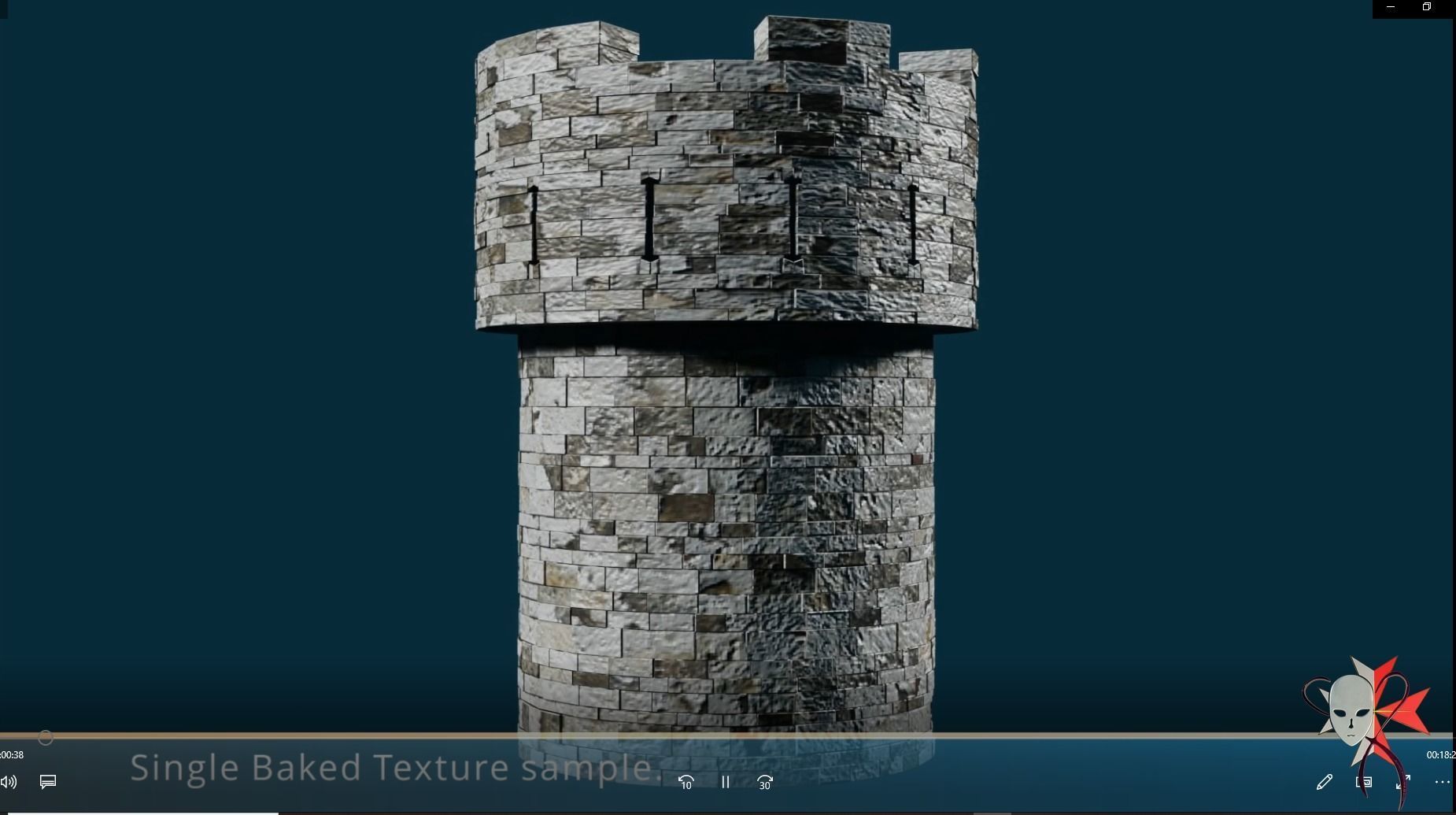 Castles and Ruined Castles Mega Kitbash Set 211 parts 3D model_3