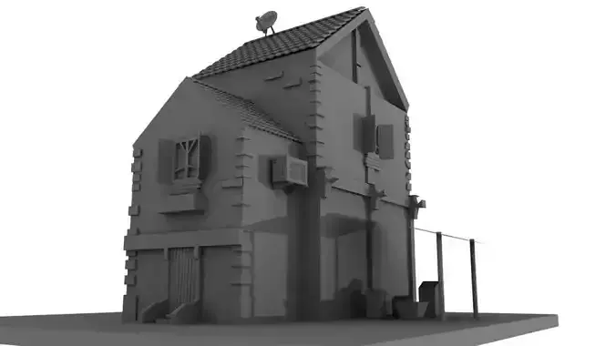 House 3D model building