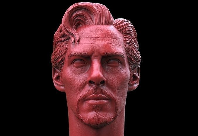 Doctor Strange Head  3D print model