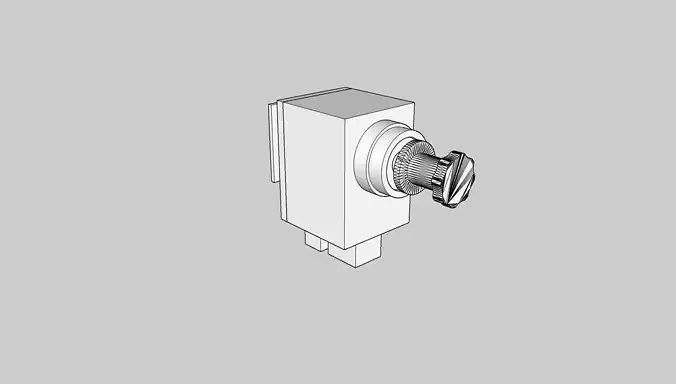 AIRBUS A320 ALTITUDE KNOB  3D print model