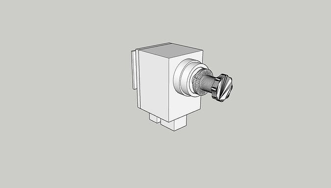 AIRBUS A320 ALTITUDE KNOB  3D print model