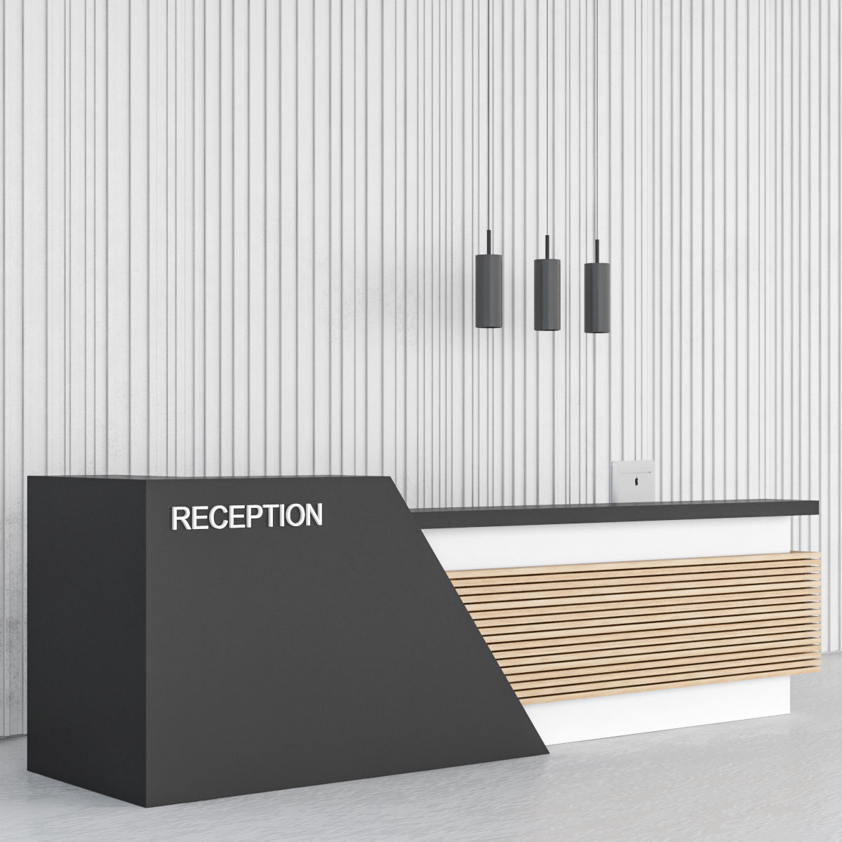Reception 63 3D model_2