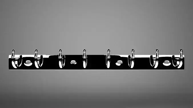 Stainless hanger 3D model